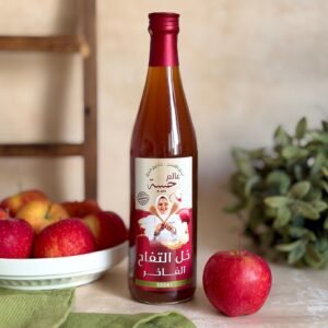 خل التفاح الطبيعي 500ml